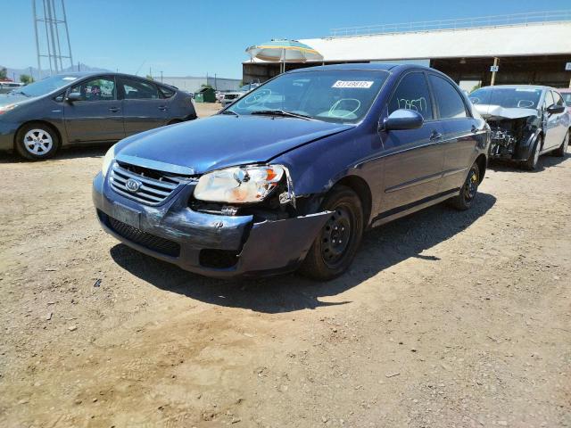 Photo 9 from auction – 2007 KIA SPECTRA EX with VIN KNAFE121575424081