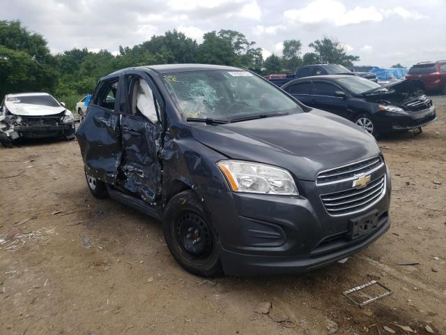 CHEVROLET TRAX LS 2016 with VIN 3GNCJKSB6GL280449 - Photo from auction