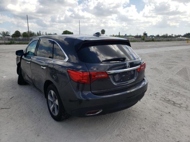 Photo 3 from auction – 2014 ACURA MDX with VIN 5FRYD3H28EB011852