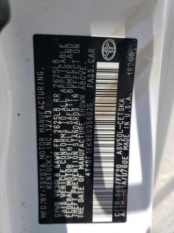 Photo 10 from auction – 2014 TOYOTA CAMRY L with VIN 4T1BF1FK8EU356035