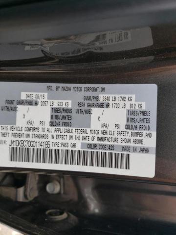 Photo 10 from auction – 2016 MAZDA CX-3 TOURI with VIN JM1DKBC70G0114185