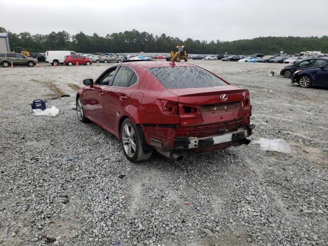 Photo 3 from auction – 2011 LEXUS IS 250 with VIN JTHBF5C26B5156291