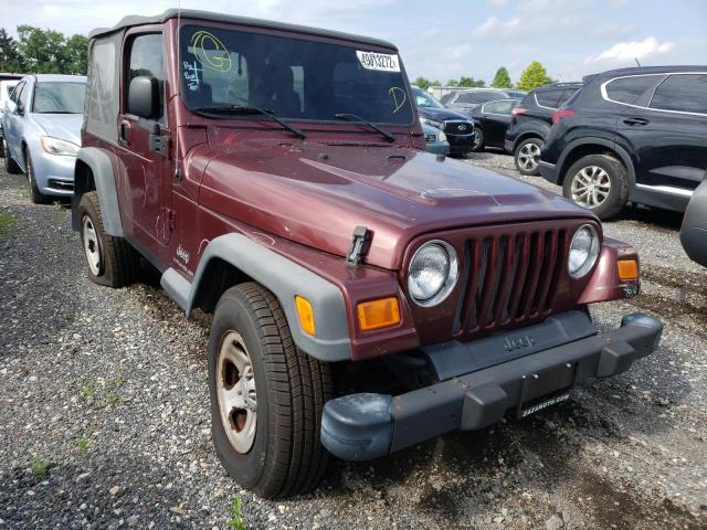 JEEP WRANGLER / 2004 with VIN 1J4FA29174P706954 - Photo from auction