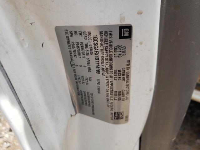 Photo 10 from auction – 2013 CHEVROLET EXPRESS G1 with VIN 1GCSGAFX4D1114100
