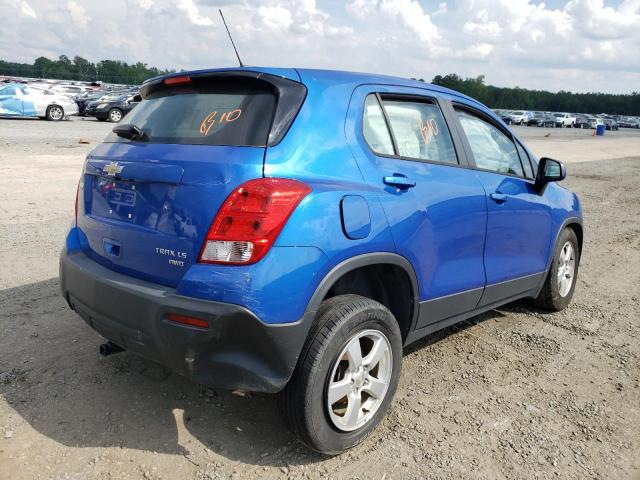 Photo 4 from auction – 2016 CHEVROLET TRAX LS with VIN KL7CJNSB2GB739761