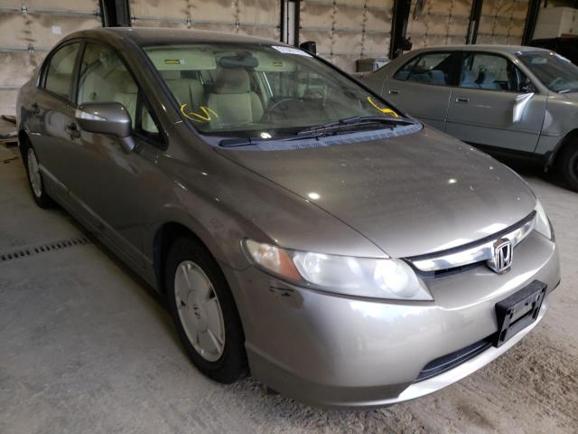 Photo 1 from auction – 2007 HONDA CIVIC HYBR with VIN JHMFA36257S003409