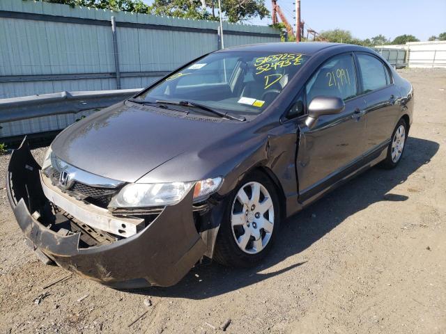 Photo 2 from auction – 2010 HONDA CIVIC LX with VIN 2HGFA1F53AH324932