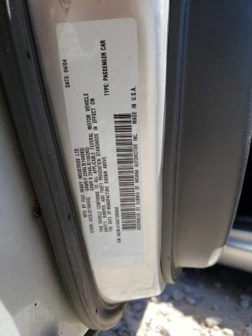 Photo 10 from auction – 2005 SUBARU LEGACY 2.5 with VIN 4S3BL616357200942