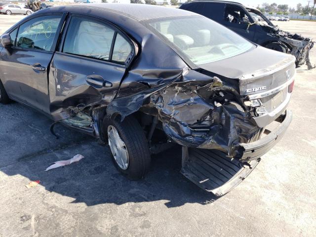 Photo 9 from auction – 2014 HONDA CIVIC HF with VIN 2HGFB2F68EH511889