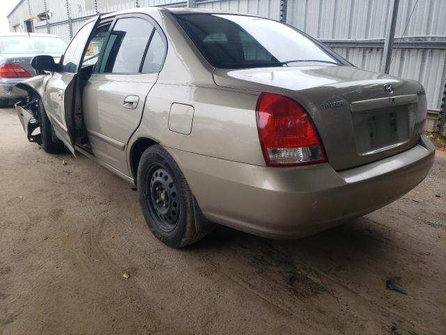 Photo 3 from auction – 2002 HYUNDAI ELANTRA GL with VIN KMHDN45D02U334185