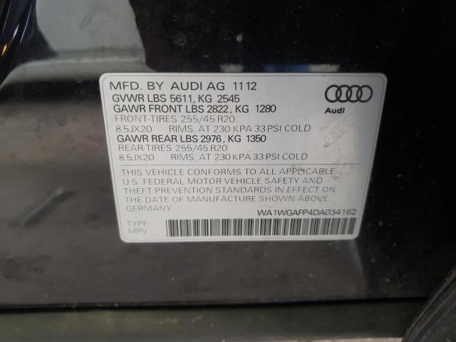 Photo 10 from auction – 2013 AUDI Q5 PRESTIG with VIN WA1WGAFP4DA034162