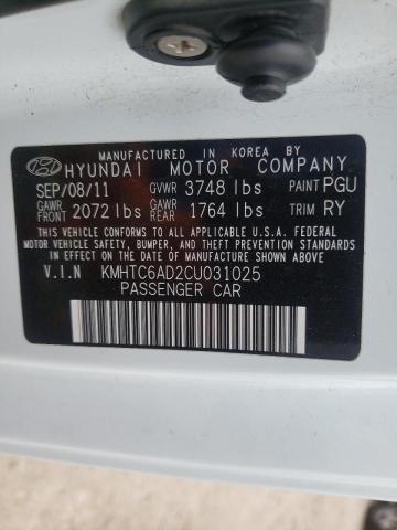 Photo 10 from auction – 2012 HYUNDAI VELOSTER with VIN KMHTC6AD2CU031025