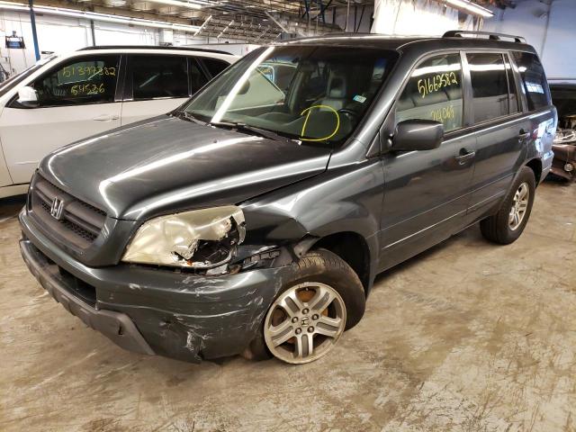 Photo 2 from auction – 2005 HONDA PILOT EXL with VIN 5FNYF18635B016623