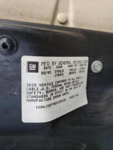Photo 10 from auction – 2006 SATURN ION LEVEL with VIN 1G8AJ55F96Z128134