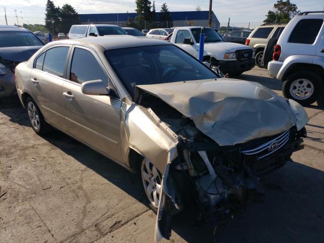 KIA OPTIMA LX 2008 with VIN KNAGE123X85269275 - Photo from auction