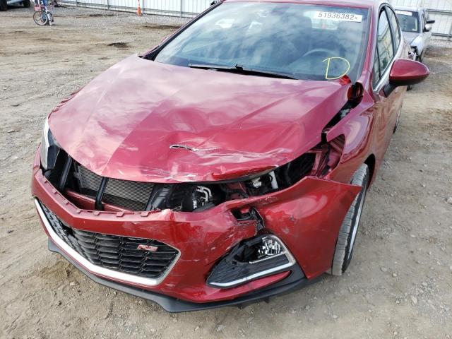 Photo 9 from auction – 2017 CHEVROLET CRUZE LT with VIN 3G1BE6SMXHS577421
