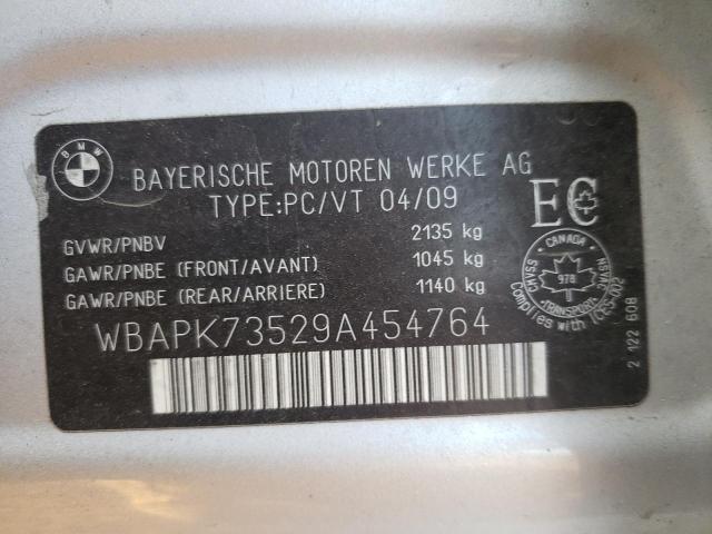 Photo 10 from auction – 2009 BMW 328 XI with VIN WBAPK73529A454764