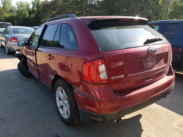 Photo 3 from auction – 2013 FORD EDGE SEL with VIN 2FMDK4JC3DBA45249