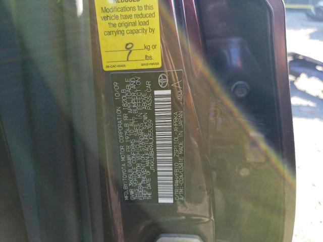 Photo 10 from auction – 2010 TOYOTA SCION XD with VIN JTKKU4B49AJ055359