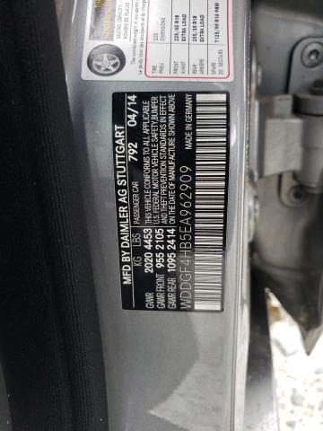 Photo 10 from auction – 2014 MERCEDES-BENZ C 250 with VIN WDDGF4HB5EA962909