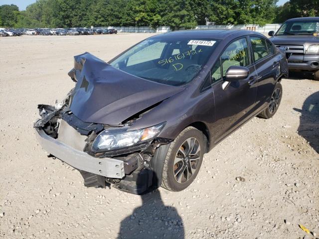 Photo 2 from auction – 2015 HONDA CIVIC EX with VIN 19XFB2F85FE242005