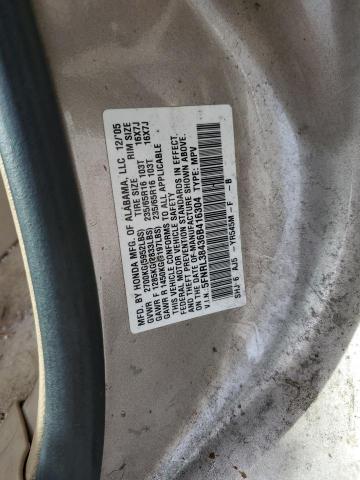 Photo 10 from auction – 2006 HONDA ODYSSEY EX with VIN 5FNRL38436B416304