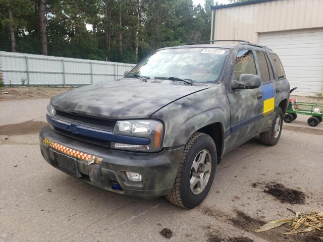 Photo 2 from auction – 2002 CHEVROLET TRAILBLAZE with VIN 1GNDT13S722112367
