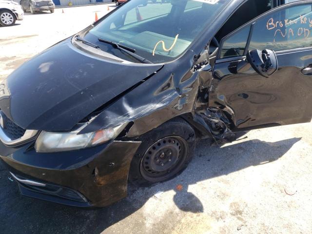 Photo 9 from auction – 2013 HONDA CIVIC LX with VIN 19XFB2F5XDE083467