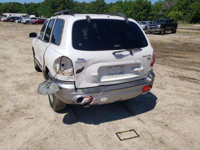 Photo 9 from auction – 2003 HYUNDAI SANTA FE G with VIN KM8SC73E03U495809