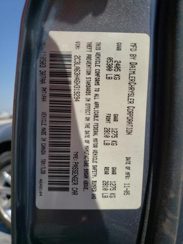 Photo 10 from auction – 2006 CHRYSLER 300C with VIN 2C3LA63H46H319294