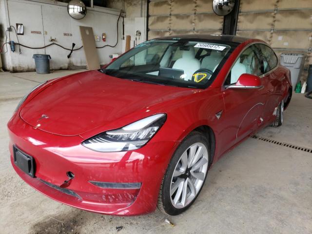 Photo 2 from auction – 2019 TESLA MODEL 3 with VIN 5YJ3E1EA4KF537030