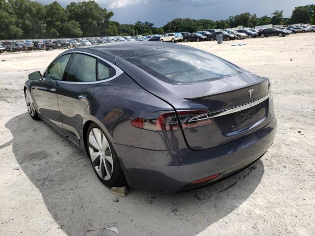 Photo 3 from auction – 2021 TESLA MODEL S with VIN 5YJSA1E43MF425730