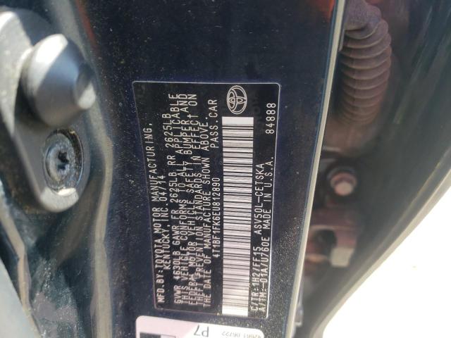 Photo 10 from auction – 2014 TOYOTA CAMRY L with VIN 4T1BF1FK6EU812890