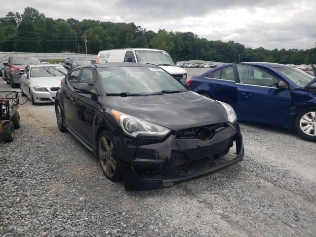 HYUNDAI VELOSTER T 2013 with VIN KMHTC6AE3DU166699 - Photo from auction