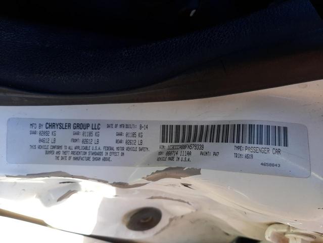 Photo 10 from auction – 2015 CHRYSLER 200 LIMITE with VIN 1C3CCCAB8FN579339