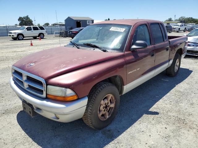 Photo 2 from auction – 2002 DODGE DAKOTA QUA with VIN 1B7HL48X22S722368