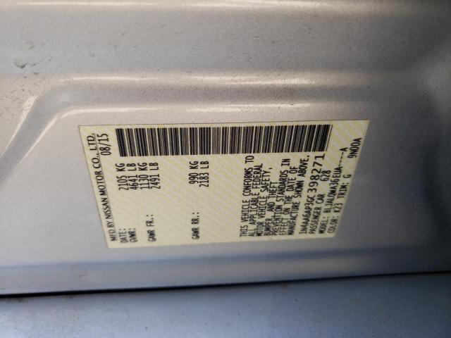 Photo 10 from auction – 2016 NISSAN MAXIMA 3.5 with VIN 1N4AA6AP3GC398271