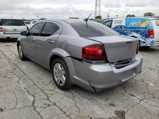 Photo 3 from auction – 2013 DODGE AVENGER SE with VIN 1C3CDZAB2DN651018