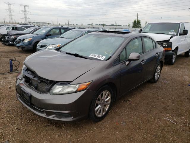 Photo 2 from auction – 2012 HONDA CIVIC EXL with VIN 19XFB2F93CE007218