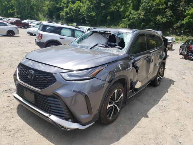 Photo 2 from auction – 2021 TOYOTA HIGHLANDER with VIN 5TDLZRBHXMS118022