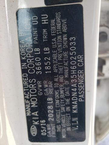 Photo 10 from auction – 2017 KIA RIO EX with VIN KNADN4A35H6025033
