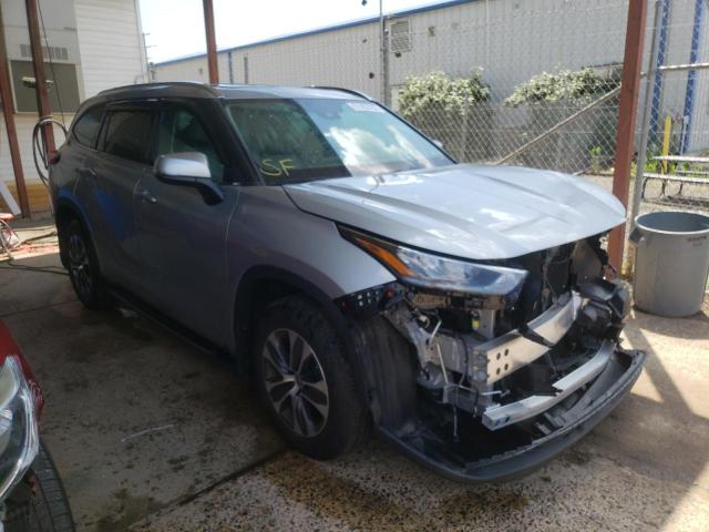 Photo 1 from auction – 2020 TOYOTA HIGHLANDER with VIN 5TDHZRBH3LS028196