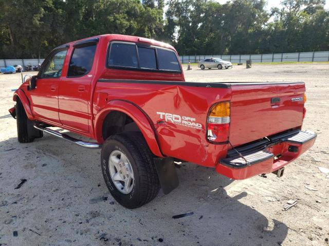 Photo 3 from auction – 2001 TOYOTA TACOMA DOU with VIN 5TEGM92N71Z791855