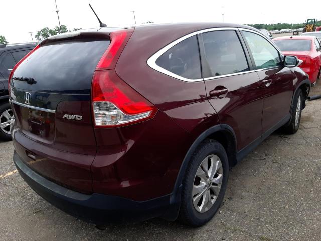 Photo 4 from auction – 2014 HONDA CR-V EX with VIN 5J6RM4H52EL059845