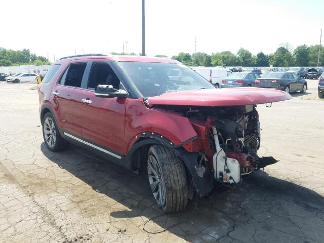 FORD EXPLORER L 2018 with VIN 1FM5K7F88JGB07792 - Photo from auction