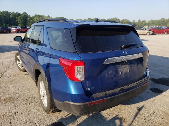 Photo 3 from auction – 2022 FORD EXPLORER X with VIN 1FMSK8DH7NGA49143
