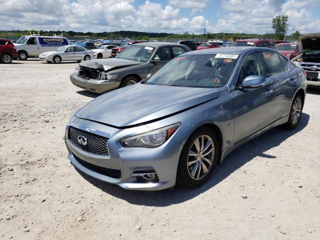 Photo 2 from auction – 2014 INFINITI Q50 BASE with VIN JN1BV7AP1EM674823