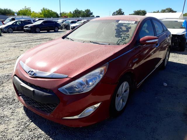 Photo 2 from auction – 2013 HYUNDAI SONATA HYB with VIN KMHEC4A41DA065408