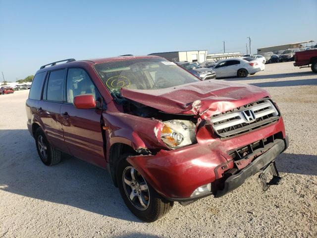 HONDA PILOT EX 2006 with VIN 5FNYF28526B022668 - Photo from auction