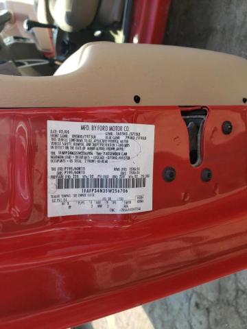 Photo 10 from auction – 2005 FORD FOCUS ZX4 with VIN 1FAFP34N35W256706